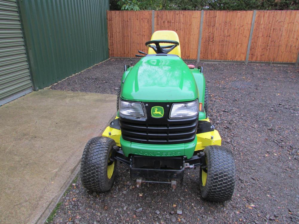 John Deere X495 Sold For Sale Rjw Machinery Sales Ltd