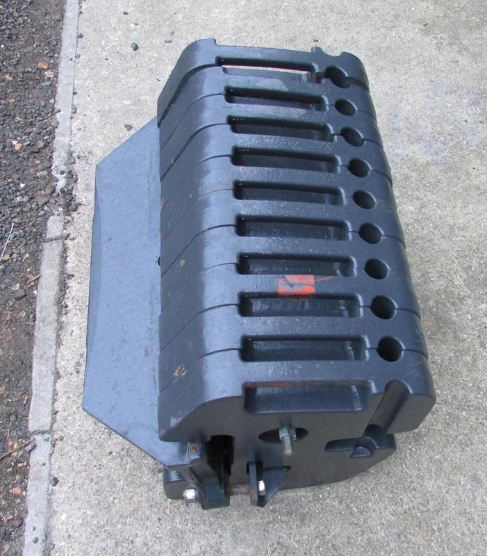 Kubota Weights 10 X 45kg Sold For Sale Rjw Machinery Sales Ltd