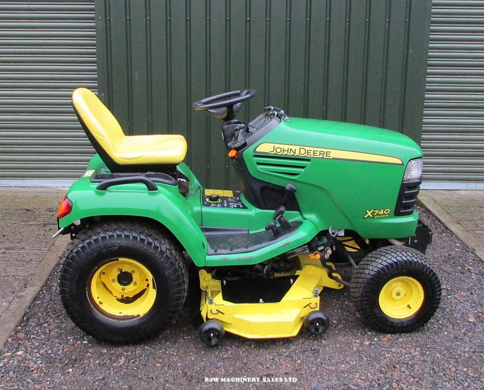 John Deere X740 SOLD for Sale - RJW Machinery Sales Ltd