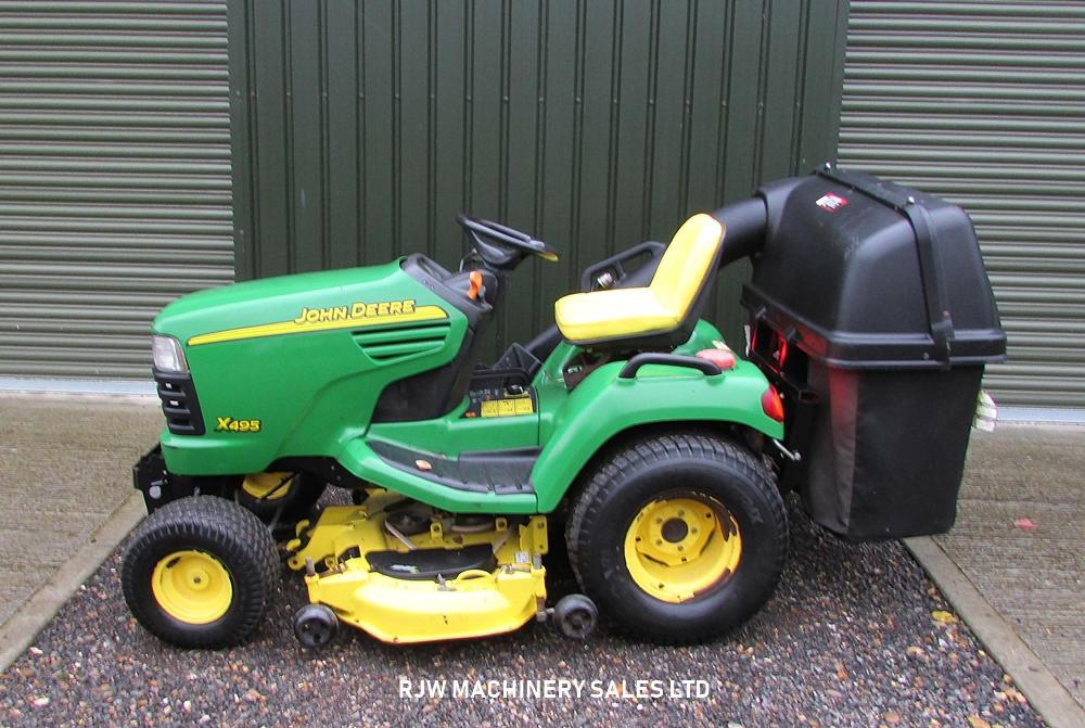 John Deere X495 Sold For Sale Rjw Machinery Sales Ltd