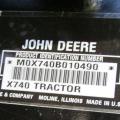 John Deere X740 X740 SOLD
