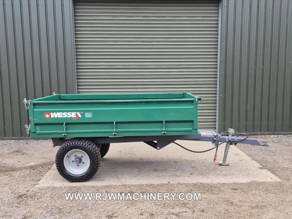 Wessex 1.5T LGPW Tipping Trailer