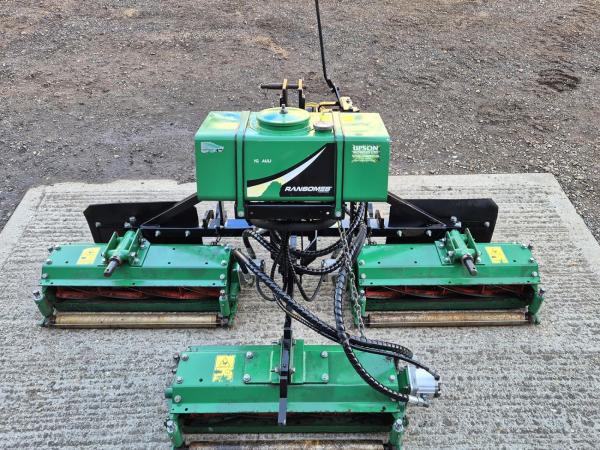 Ransomes Triple cylinder mower (tractor mounted)